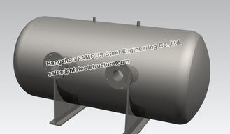 China El tanque brillante horizontal de los edificios del acero inoxidable del control de acero industrial del agua proveedor