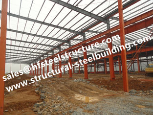 China Vertientes modulares galvanizadas calientes y Warehouse Din1025 de la construcción de los edificios de acero industriales proveedor