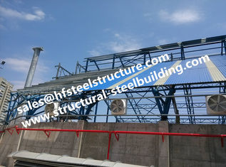 China Escaleras de acero industriales fabricadas de las estructuras de edificios que cubren para el proyecto de construcción de Warehouse del acero estructural proveedor