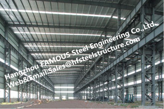 China Edificios de acero industriales de acero fabricados con el tratamiento superficial de acero galvanizado proveedor