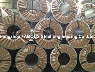 China Chromated sumergido caliente/engrasado/galvanizó el cinc de acero de la bobina, hoja de acero de ASTM proveedor