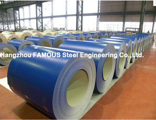China PPGI PPGL prepintó la techumbre acanalada la bobina de acero que hacía el fabricante de acero cubierto color del chino del cinc AZ proveedor
