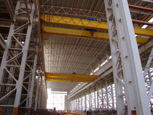 China Edificios de acero industriales del taller de Warehouse de la alta Pre-Ingeniería del alero del palmo ancho proveedor