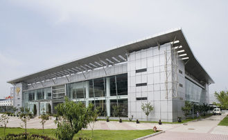 China Edificios industriales del acero estructural mezclados con diseño y la fabricación concretos proveedor