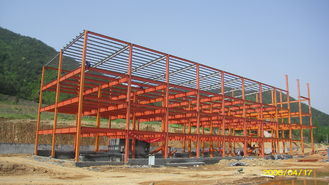 China Edificios de acero industriales prefabricados optimizados con la cantidad de acero mínima usada proveedor