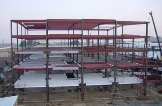 China Edificio de acero de varios pisos de alta resistencia/multifuncional con la estructura de acero ligera proveedor
