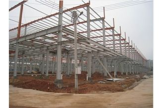 China Edificio de oficinas prefabricado, sistemas que enmarcan del acero con el panel galvanizado de la estructura de acero proveedor