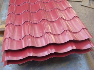 China El taller del acero que cubría del tejado del metal de AISI/de ASTM/de JIS esmaltó forma de la teja proveedor