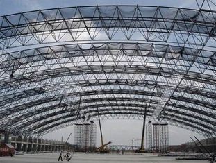 China braguero industrial pesado Pre-dirigido de la tubería de acero de las fabricaciones del acero estructural del taller proveedor