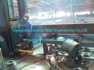 China H forma los edificios de acero industriales estructurales S355JRC de las columnas/el grado 50 de ASTM A572 proveedor
