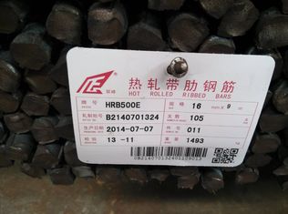 China Barras de acero de acero sísmicas prefabricadas de Deforced de los equipos de edificios 500E proveedor