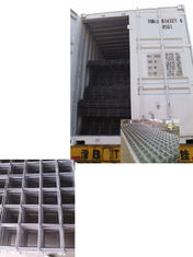 China Malla del cuadrado del Rebar HRB 500E del acero de refuerzo del × los 2.4m de la casa prefabricada los 6m proveedor