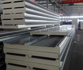 China Los paneles de bocadillo aislados de la cámara fría de la PU proveedor