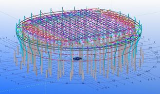 China Diseños de ingeniería estructurales de acero de encargo para las fábricas, los almacenes y las salas de exposición proveedor