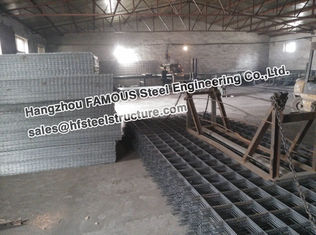 China Losas industriales de refuerzo de acero concretas AS/NZS-4671 de la vertiente de la estructura de la malla proveedor