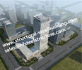 China Edificio de acero de varios pisos estructural prefabricado para los bloques de apartamento de un edificio alto fábrica