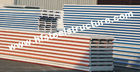 China La techumbre del metal del EPS/de la PU cubre con el panel de bocadillo de acero del color fábrica