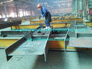 China Pre dirigir la pintura gris revestida de acero comercial del haz de sección de los edificios H fábrica