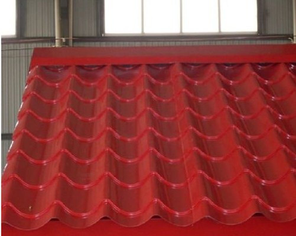 Máquina de acero 6.5KW de la formación de hoja de la techumbre del panel de la teja y de pared de tejado