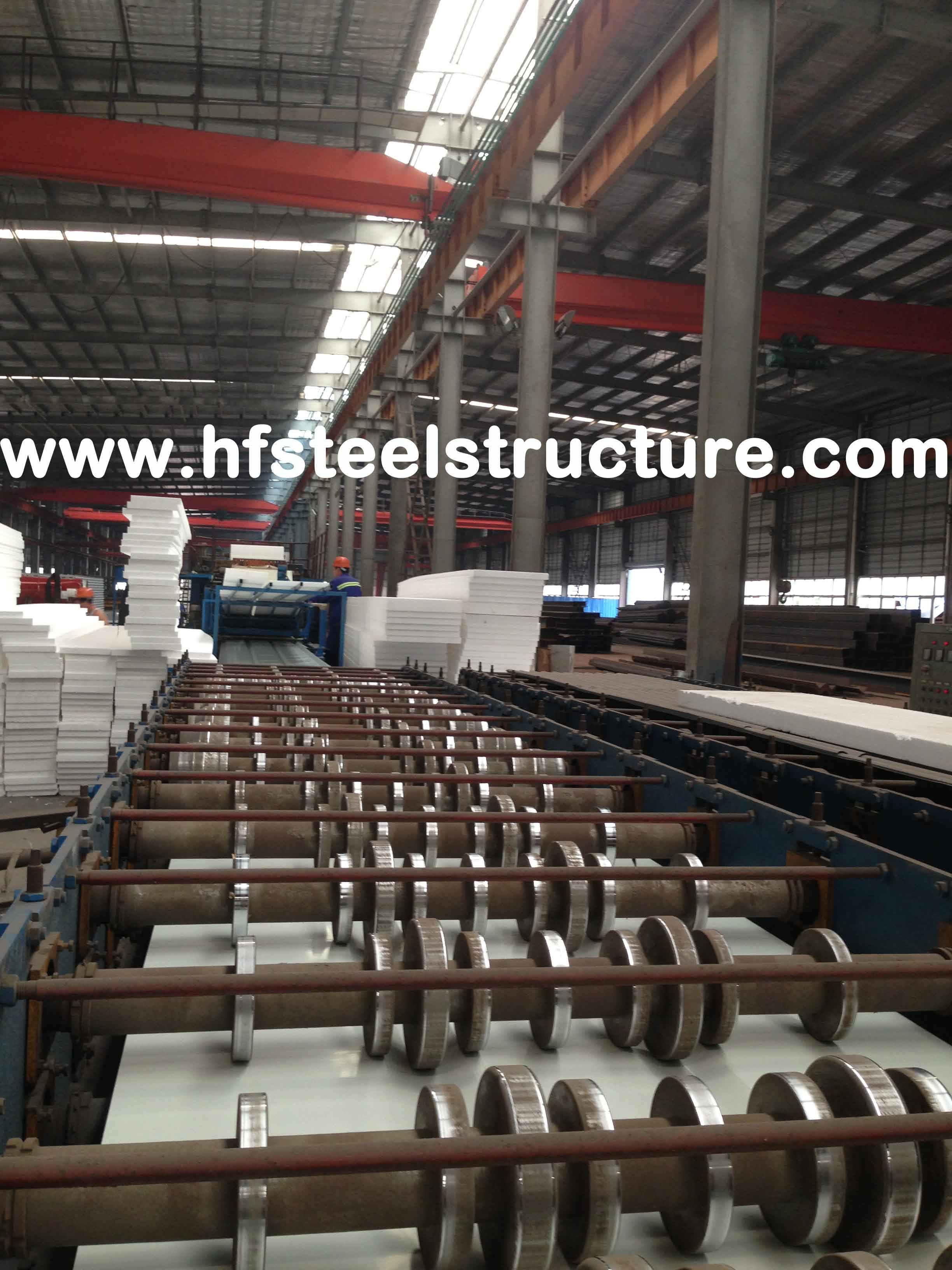 Hojas industriales ligeras de la techumbre del metal para el taller de la vertiente del acero