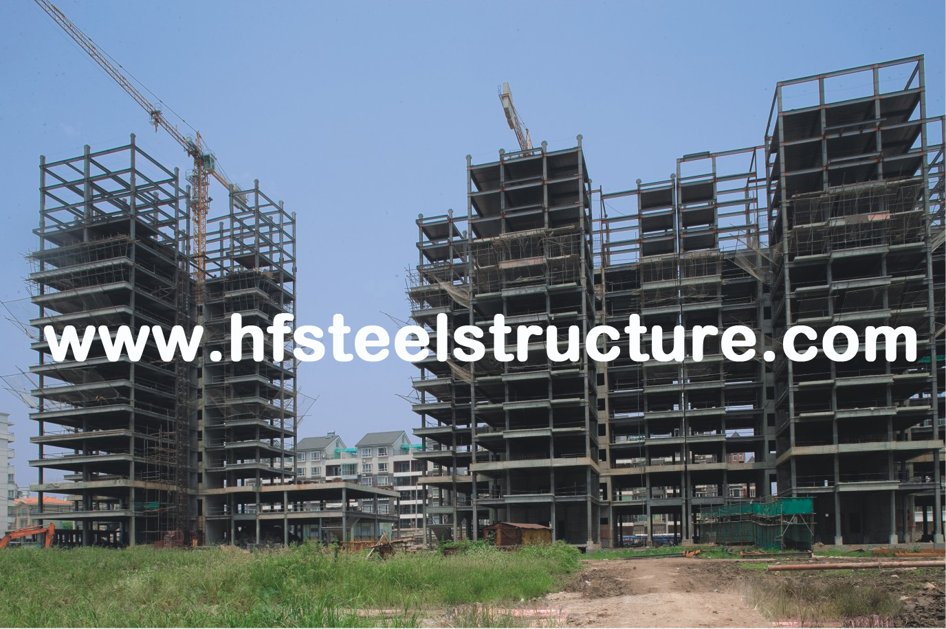 Edificios de acero comerciales galvanizados Designe modulares prefabricados con acero en frío