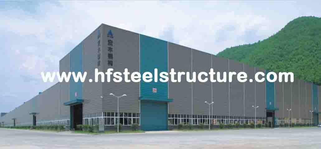 Edificio prefabricado impermeable aislado del taller de las fabricaciones del acero estructural
