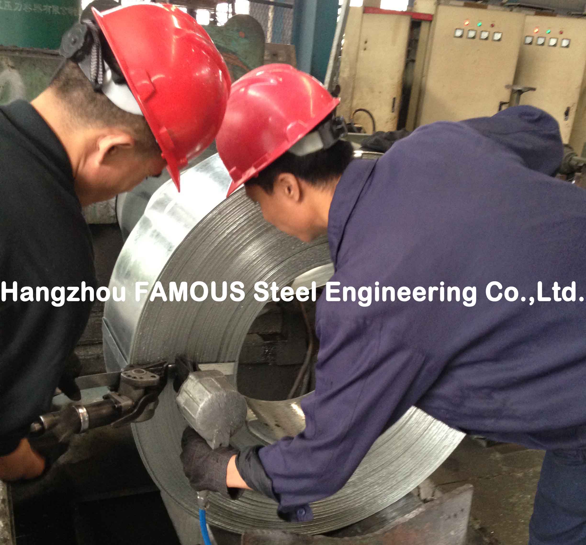 Bobina de acero galvanizada en frío sumergida caliente para la industria ligera