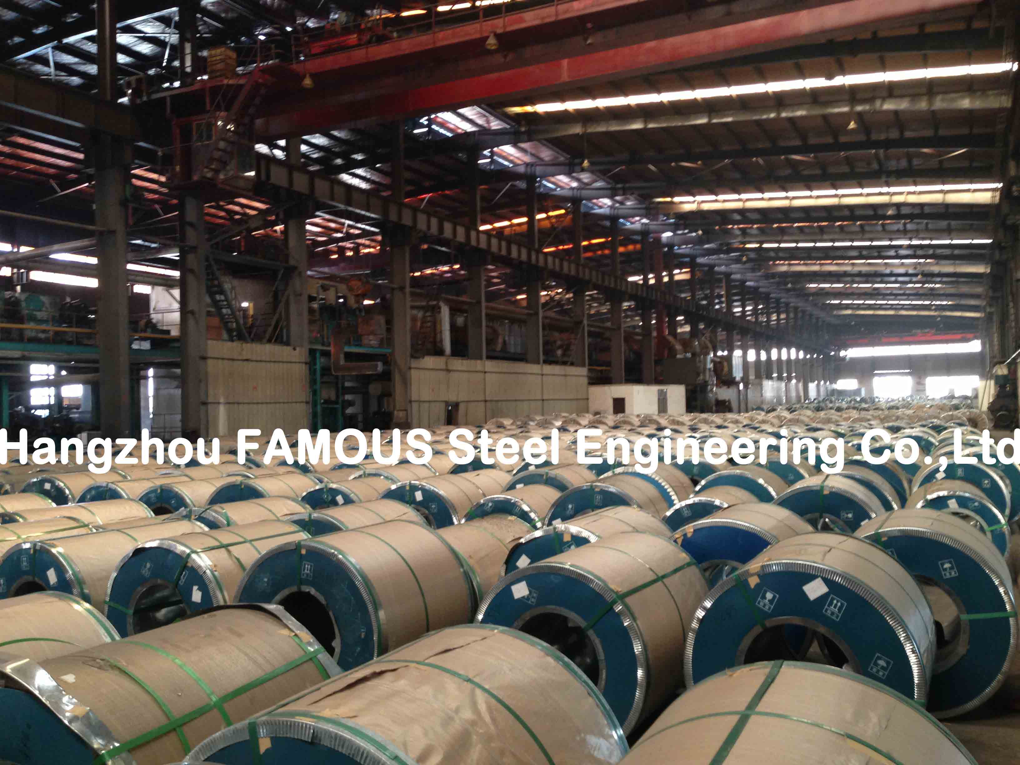 Grado de acero galvanizado sumergido caliente de la bobina ASTM una fábrica de la bobina del SOLDADO ENROLLADO EN EL EJÉRCITO
