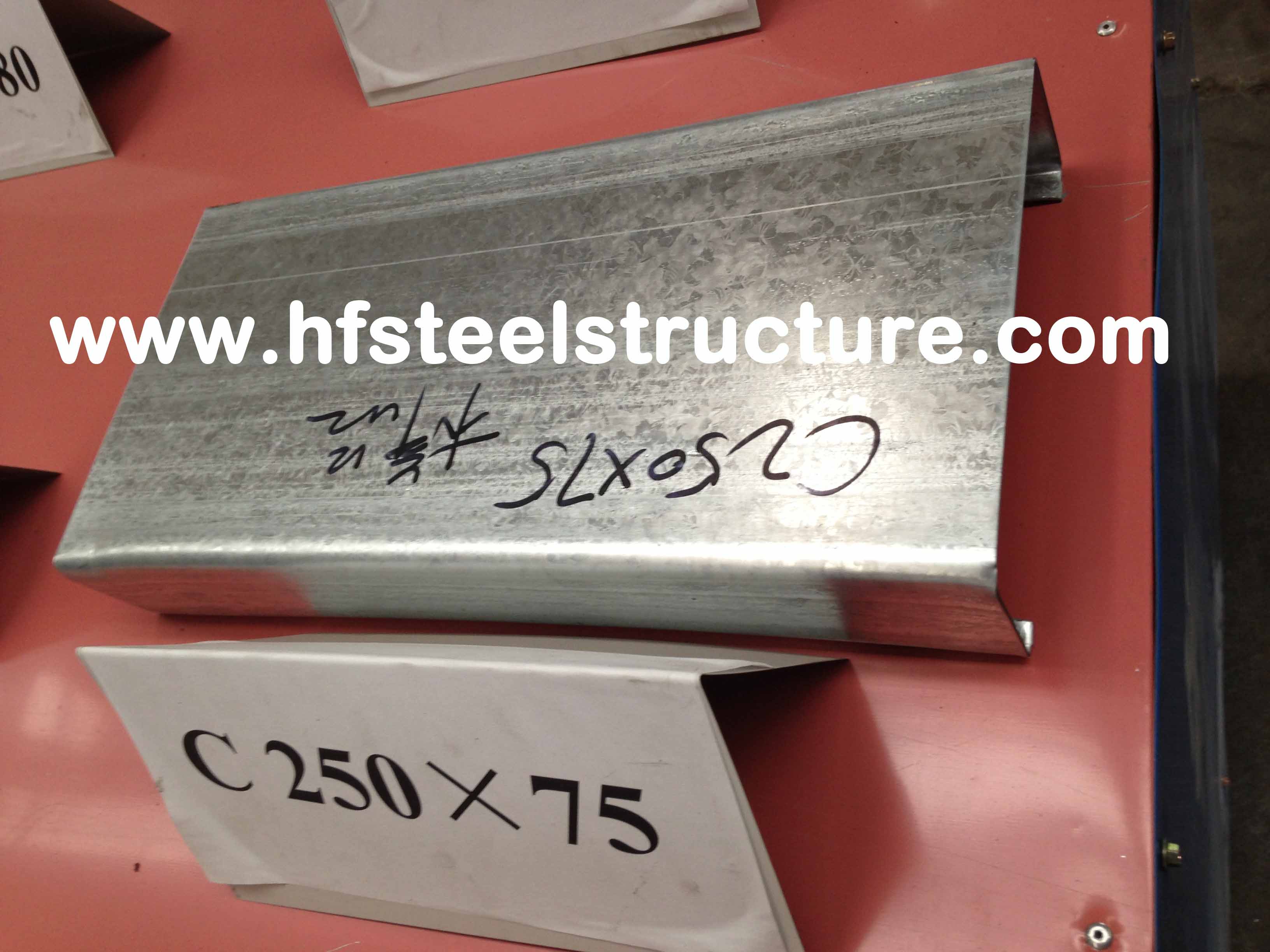 Fabricación y exportación de la forma de acero de la correa C Z con EN GB de ASTM AS/NZS