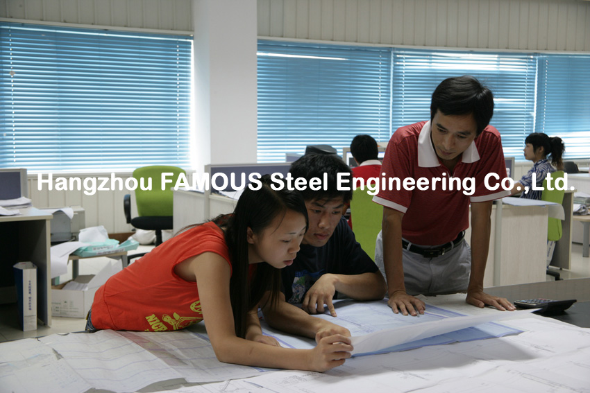 Modelado de diseño estructural de la vertiente del metal del modelador de la estructura de acero de los diseños de ingeniería