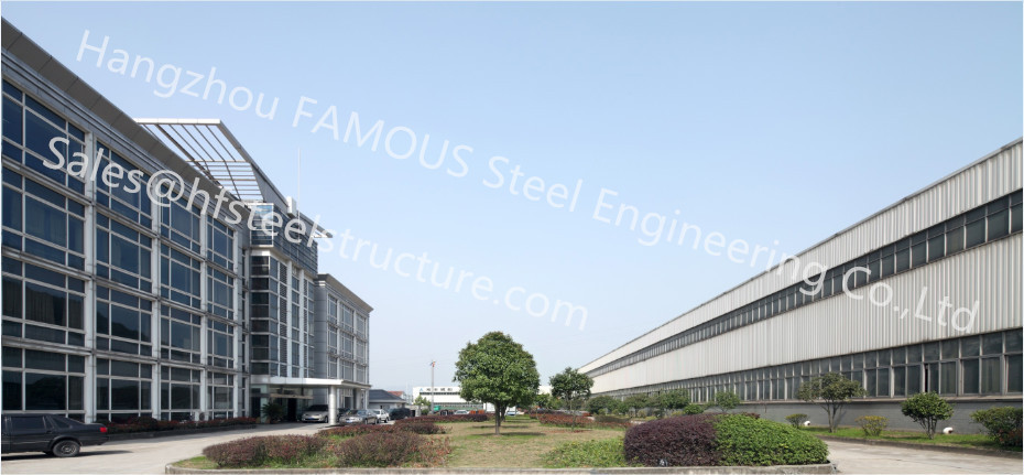Diseños estructurales de acero del genio civil del taller para las fabricaciones