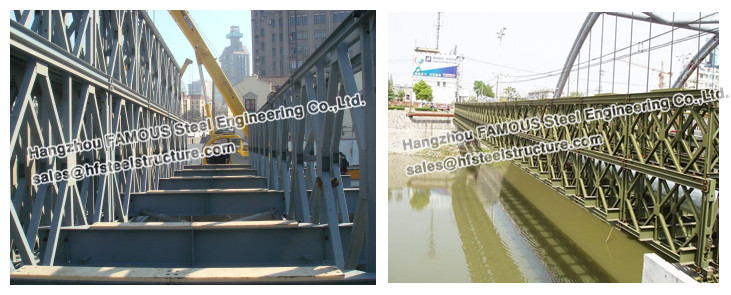 Puentes prefabricados compactos para el uso de vehículos/del peatón/de la carretera