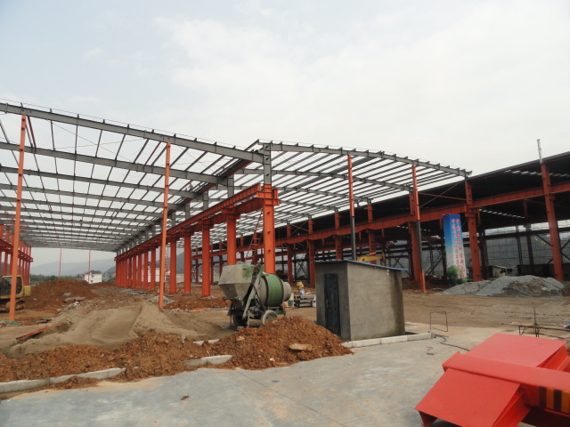 Edificios con marco de acero/edificios de acero industriales para Warehouse de acero y la sala de exposición