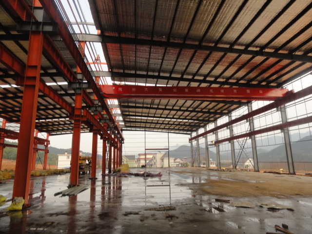 Edificio industrial de acero constructivo prefabricado y Pre-dirigido de Warehouse